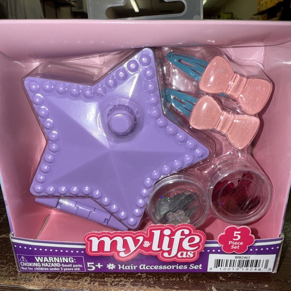 My Life As Hair Accessories Play Set for 18" Doll NEW
